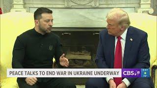 Peace talks to end war in Ukraine underway