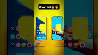 IQOO Neo 10R vs Realme P3 Ultra speed test  #neo10r #p3ultra #speedtest #bgmi #gaming #smartphone