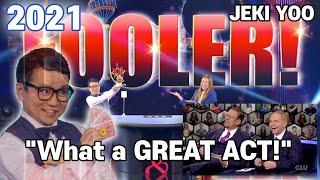 Penn and Teller Fooled by a STICKER | JEKI YOO | NEW Season 7 Ep.18