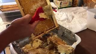 Honey House Afternoon: Decapping & Extraction (with sounds)