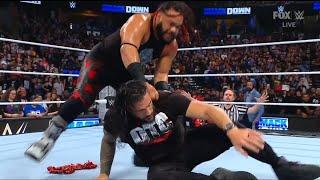 Jacob Fatu destroys Roman Reigns - WWE SmackDown 8/16/2024