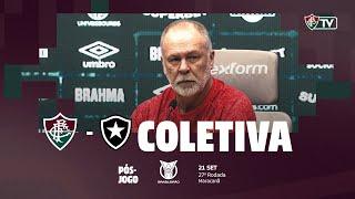 COLETIVA - FLUMINENSE 0 X 1 BOTAFOGO - CAMPEONATO BRASILEIRO 2024