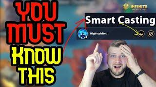 Smart Casting How To Use One Skill Per Wave?! Must Watch! - Infinite Magicraid