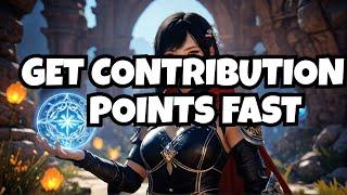 How to Get Contribution Points FAST in Black Desert 2024 Guide