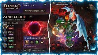 Vanguard Season 2 Level Elite Difficulty 6 Monster Strength 370% - Diablo Immortal