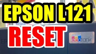 HOW TO RESET EPSON L121 | GJR Printer Repair