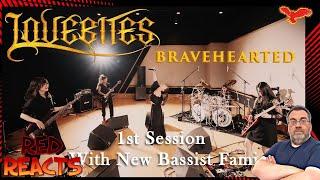 Red Reacts | Reaction To LOVEBITES | Bravehearted (1st Session With New Bassist Fami)