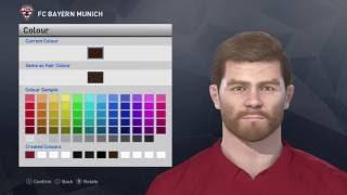 PES 2017 - Xabi Alonso Face Build Settings