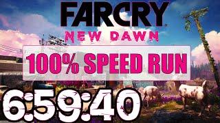 Far Cry New Dawn 100% Speedrun 6:59:40 [WORLD RECORD]