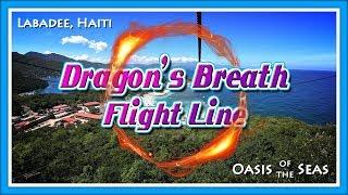 Dragon's Breath Flight Line | Labadee, Haiti | Best Zipline Footage HD!