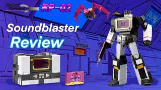 Robot Paradise RP-02 Acoustic Blaster and Night Bat / Transformer Soundblaster and Ratbat - Review