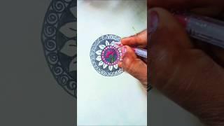 Easy Mandala art / drawing easy art #shorts #art #viral #trending #mandala