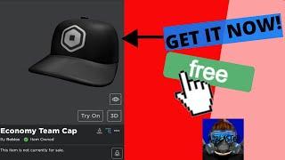 How to get the Economy Team Cap for free on Roblox