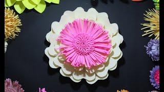 Paper flower DIY craft | Arabella Paper Flower Tutorial | DIY Project