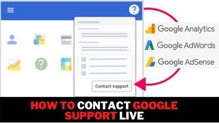 How to Contact Google Support Live Chat 2022