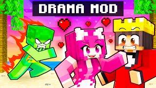 Using DRAMA MOD To Prank My Friends In Minecraft!