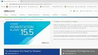 Video 1   How to Install VMWare Workstation 15 player