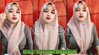 LIVE TIKTOK KAK @caramelll2223 || HIJAB GEMOY KERUDUNG PUTIH • ANGGITHA MERRY