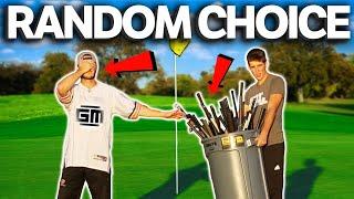 The NO LOOK Random ILLEGAL Golf Club Challenge