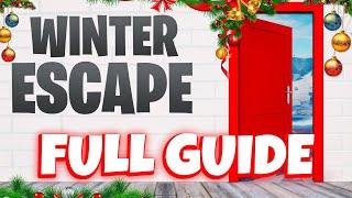 SP4NKY MAPS VERY EASY WINTER ESCAPE FORTNITE (Sp4nky Maps Very Easy Winter Escape FULL GUIDE)