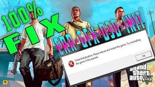 GTA V ERRGFXD3DINIT Error Fix Working 100 2021!