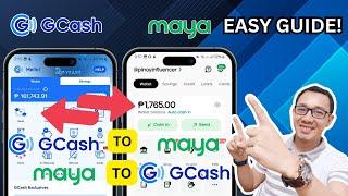 Paano Mag Transfer Ng GCASH TO MAYA Send Money Paymaya to GCash? Madali ba?