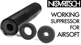 Effective Airsoft Suppressor by NOVRITSCH