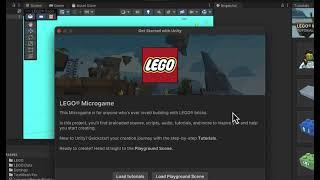 LEGO Microgame set up and introduction