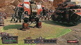 "WARHAMMER 40000 BATTLESECTOR: Blood Angels Vs Orks Battle Gameplay!"