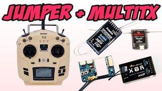  Как забиндить мултьтипротокол Jumper T12 на примере FlySky + КОТЯ [Jumper 4in1 Multiprotocol TX]