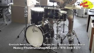 Gretsch New Classic 'Bop' Drum Set Ocean Sparkle Burst - 8x12, 14x14, 14x18The Drum Shop North Shore