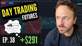 DAY TRADING FUTURES | +$291 WIN  | WATCH ME TRADE | Elite Trader Funding Challenge Hack