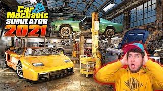 CAR MECHANIC SIMULATOR 2021 -  ПЕРВЫЙ ВГЗЯД - Лучший симулятор ремонта машин Car Mechanic Simulator