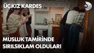 Evde cümbüş yaşandı! Üç Kız Kardeş 10. Bölüm