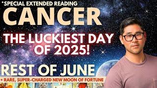 Cancer - LUCKIEST DAY AND BEST NEW MOON IS IN YOUR SIGN! RARE!!️‍June 23-30  Tarot Horoscope