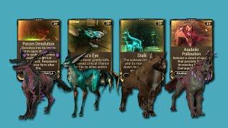 Warframe | All Pet Abilities | Kubrows, Kavats, Predasites & Vulpaphylas