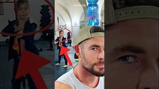 Chris Hemsworth Teaching His Son Like Asgard
