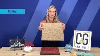 Johnson Plastics Plus introduces ColorHues Glitter from Rowmark