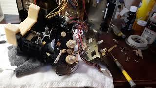 Pioneer CT-F900 idler tire pressure spring. part 5