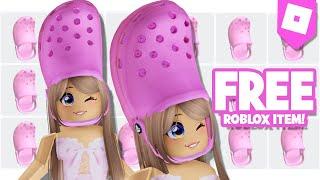 GET THIS *FREE* PINK CROC ACCESSORY NOW!!  ROBLOX FREE UGC