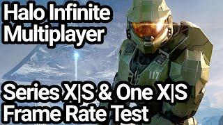 Halo Infinite Multiplayer Xbox Series X|S & Xbox One X/S Frame Rate Test