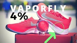 Nike Vaporfly 4% Flyknit running shoe purchase and first run