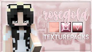 using rosegold texturepacks | solo bedwars commentary