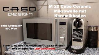 CASO M 20 Cube Ceramic | Mikrowelle | Wie gut ist sie? | Praxistest