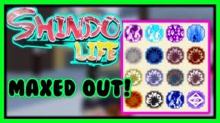 I maxed out all my modes in Shindo Life, Here's How (Roblox)