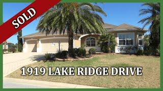 1919 Lake Ridge Drive, The Villages, Florida | SOLD | Presented By Ira Miller