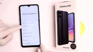 Samsung Galaxy A05 Local Time Settings