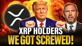 XRP Holders Trump Just Screwed Us | Crypto Summit Update & More