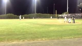 Kumar Nambiar pitching first game for Yale