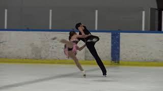 Natalia NEVES / Frank ROSELLI free dance Halloween Cup Budapest 2017